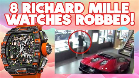 richard mille gestolen|richard mille watch theft.